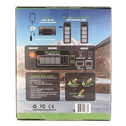 28 Watt Foldable Solar Panel M86379