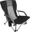 Low Sling Folding Beach Chair with Carry Bag A2531