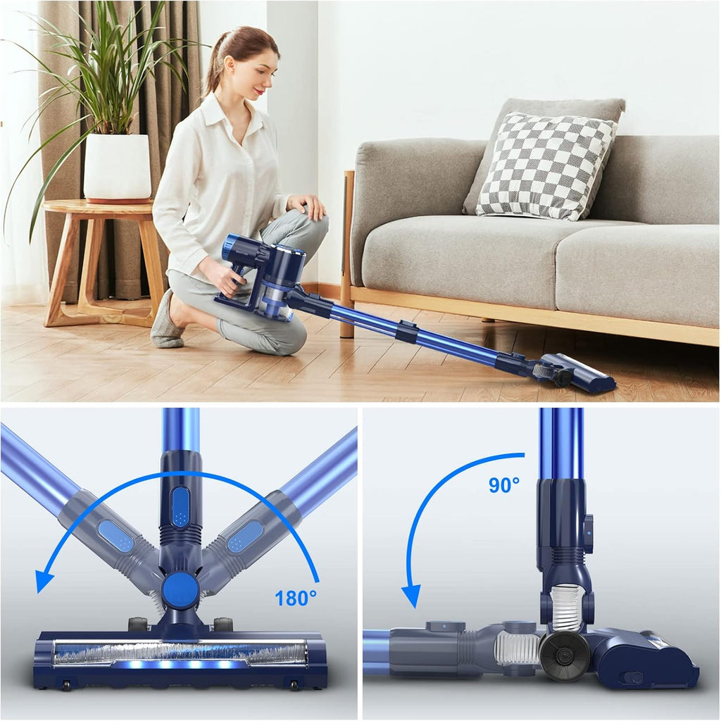 4 in 1 Cordless Stick Vacuum with Detachable Battery D50281