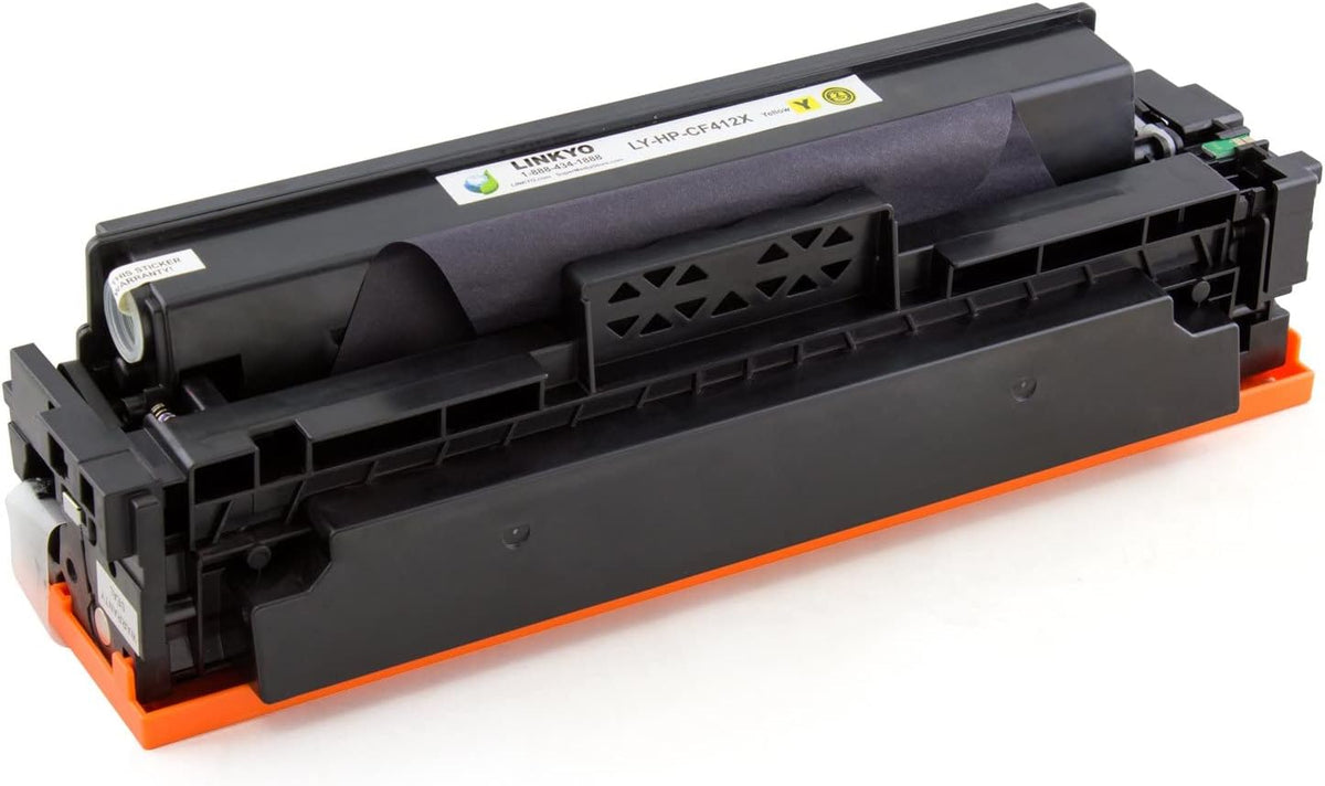 Compatible Toner Cartridge 4-Pack for HP 410X High Yield CF410X CF411X CF412X CF413X Black Cyan Magenta Yellow F60002
