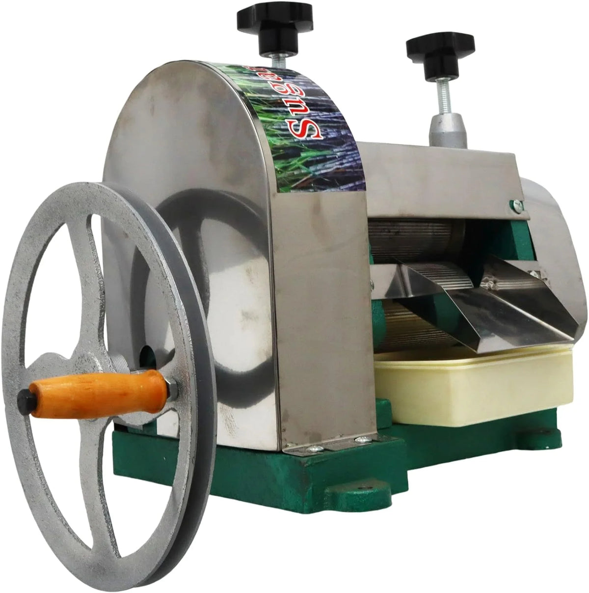 Manual Sugarcane Juice Extractor with Stainless Steel Shell Z8240