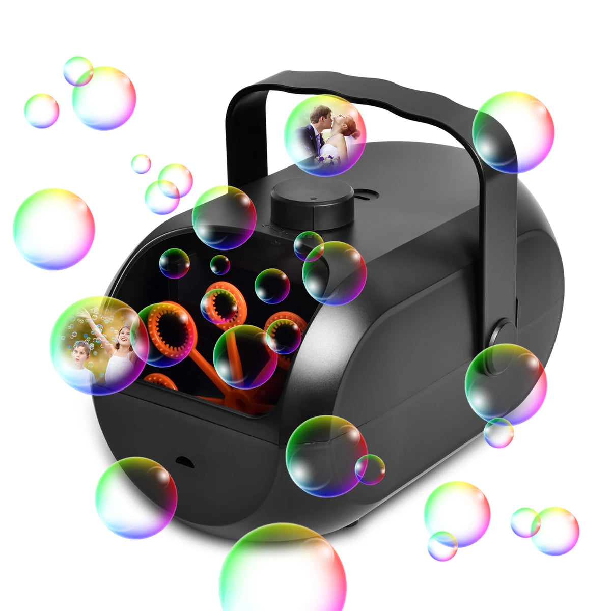 Portable Rechargeable Bubble Machine M287