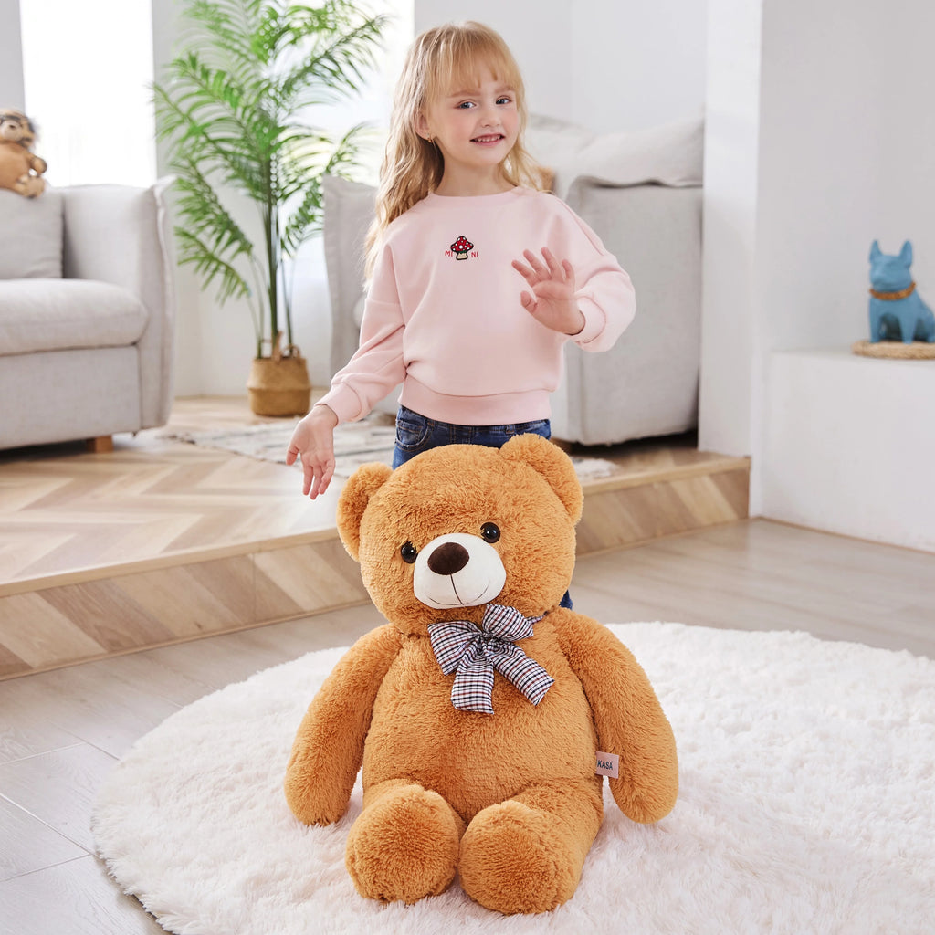 Giant Teddy Bear Stuffed Animal Plush Toy, 30" Brown Soft Plush K26232