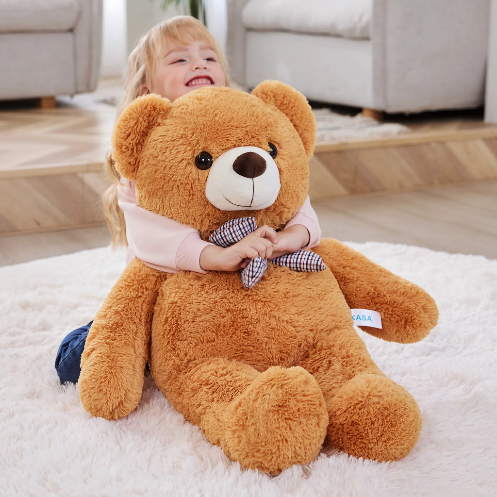 Giant Teddy Bear Stuffed Animal Plush Toy, 30" Brown Soft Plush K26232
