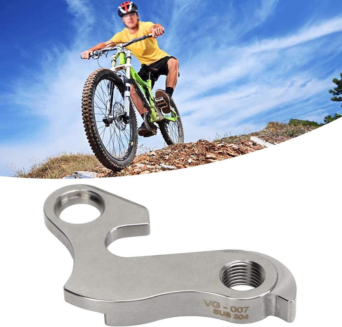 Stainless Steel Bicycle Rear Derailleur Hanger T28242
