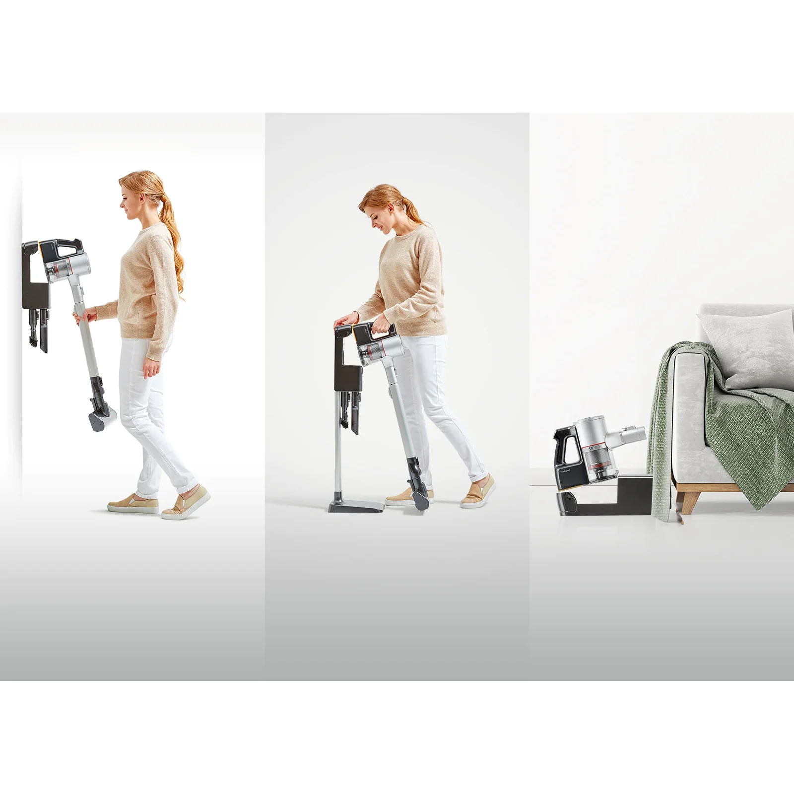 Black Cordless Stick Vacuum M683