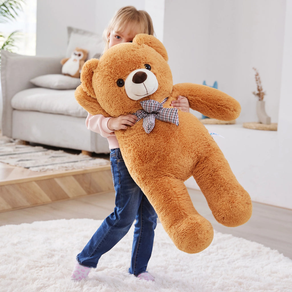 Giant Teddy Bear Stuffed Animal Plush Toy, 30" Brown Soft Plush K26232