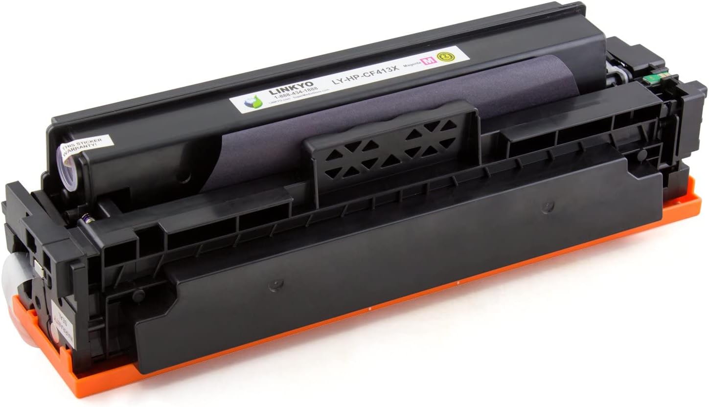 Compatible Toner Cartridge 4-Pack for HP 410X High Yield CF410X CF411X CF412X CF413X Black Cyan Magenta Yellow F60002