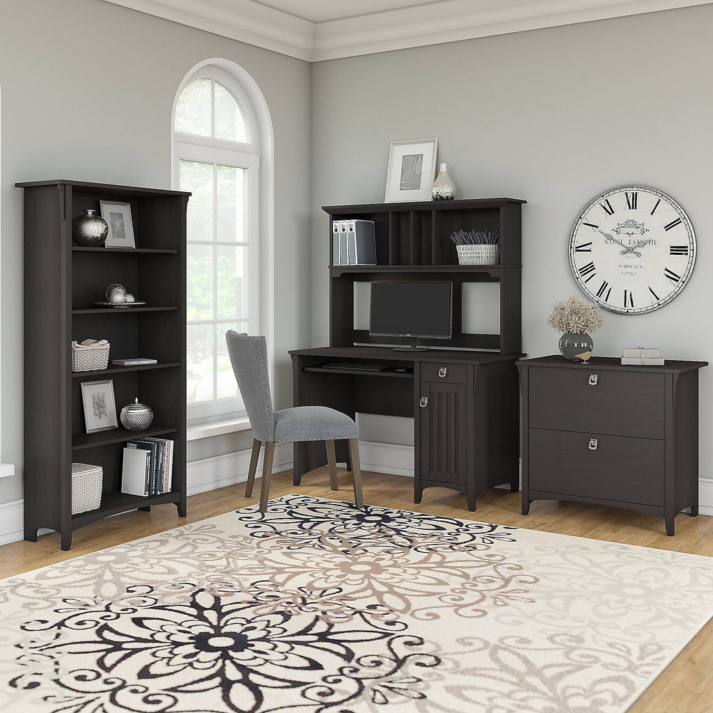 Vintage Black Lateral File Cabinet F1378