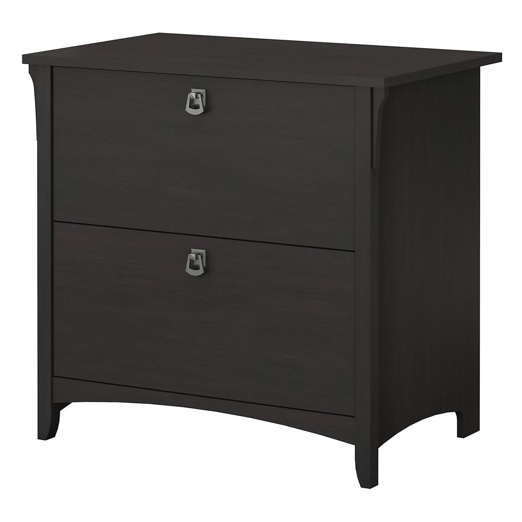 Vintage Black Lateral File Cabinet F1378
