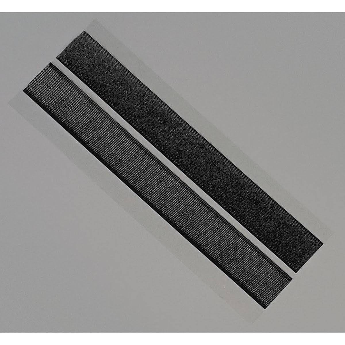 Hook and Loop, 1X12 In, Black, PK25 V11998