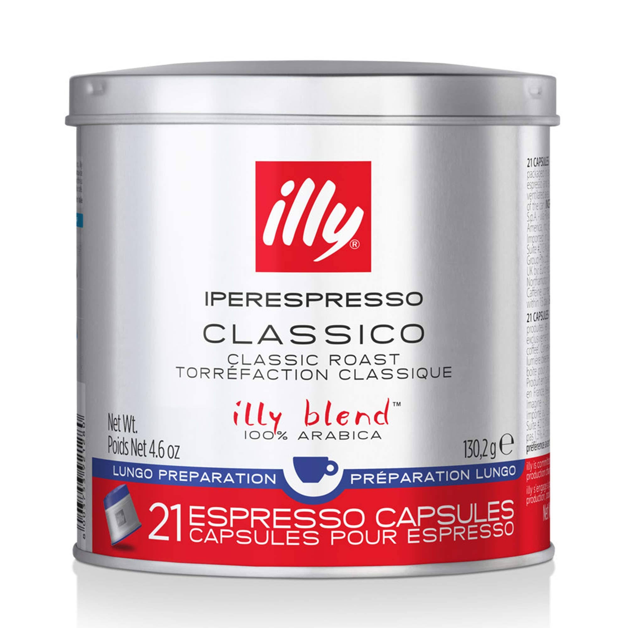 126 Ct Medium Espresso Coffee Capsules L36204