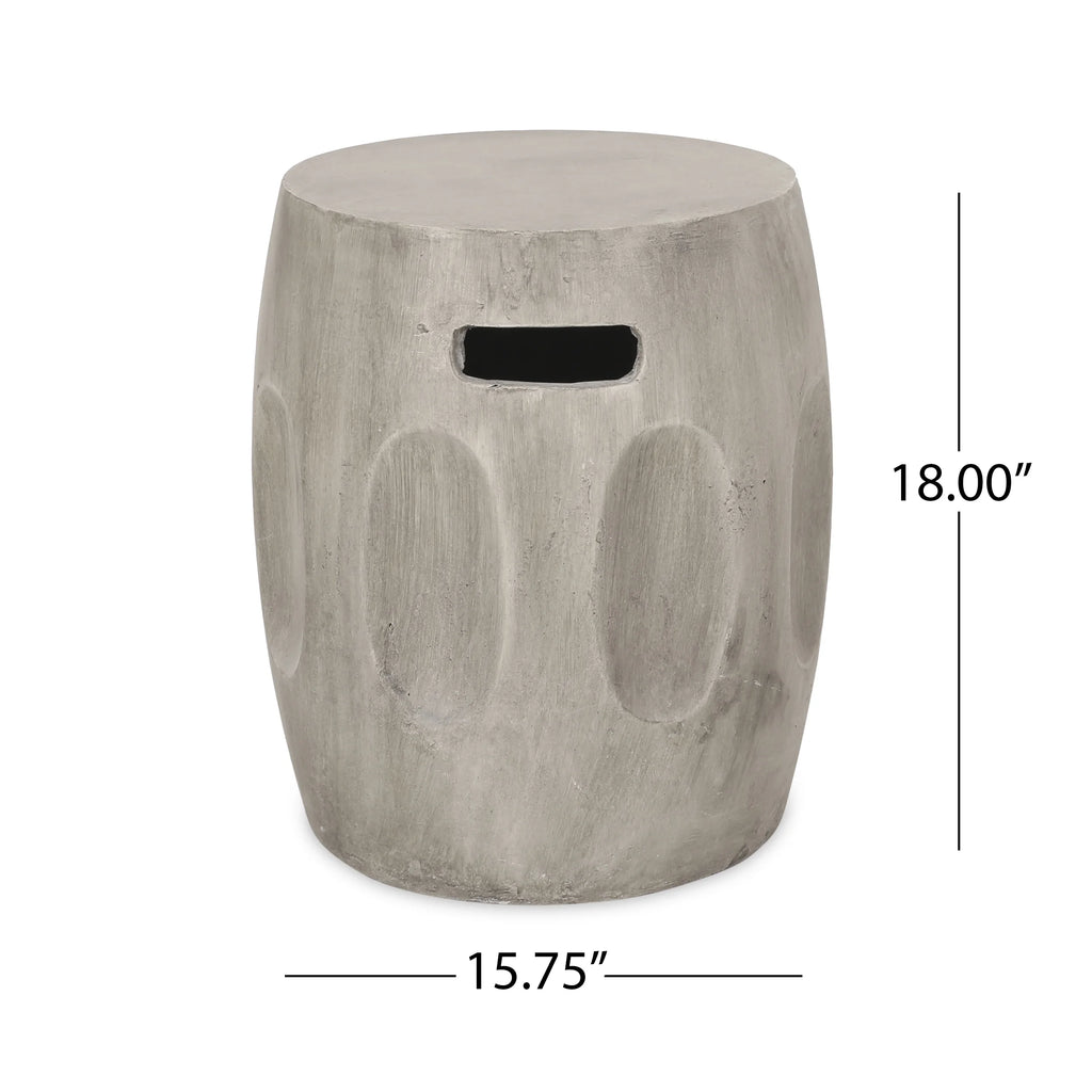 Concrete Accent Side Table B9449