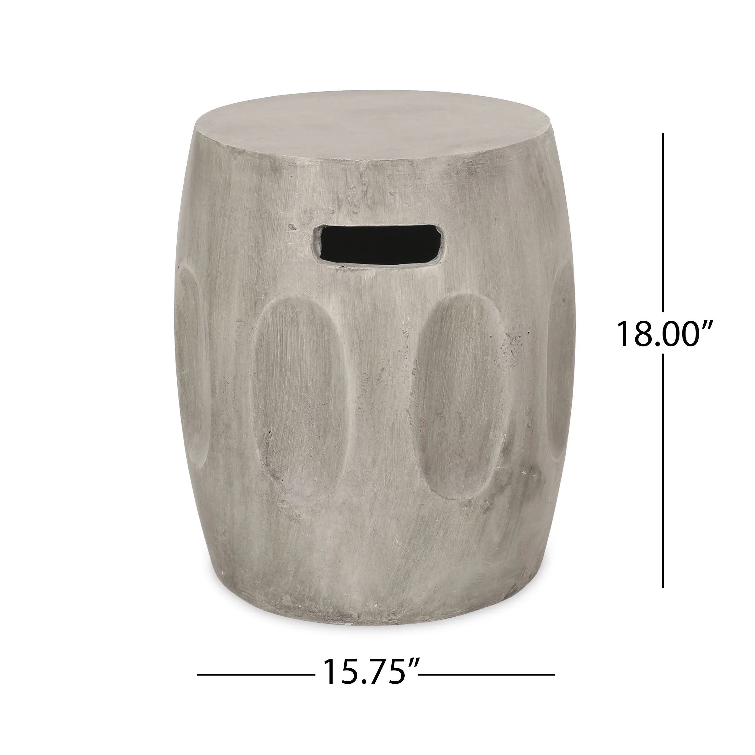 Concrete Accent Side Table B9449