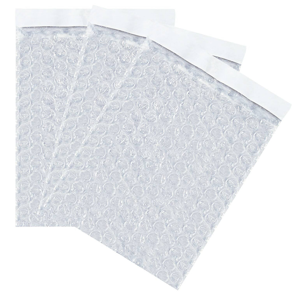 Self-Seal Bubble Pouches, 450/Case Y748678
