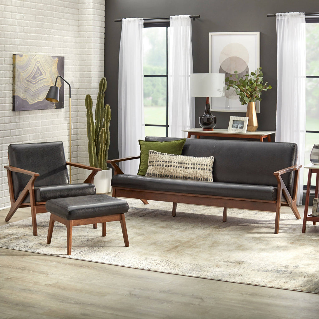 Camel Brown Solid Wood Chair Y1636