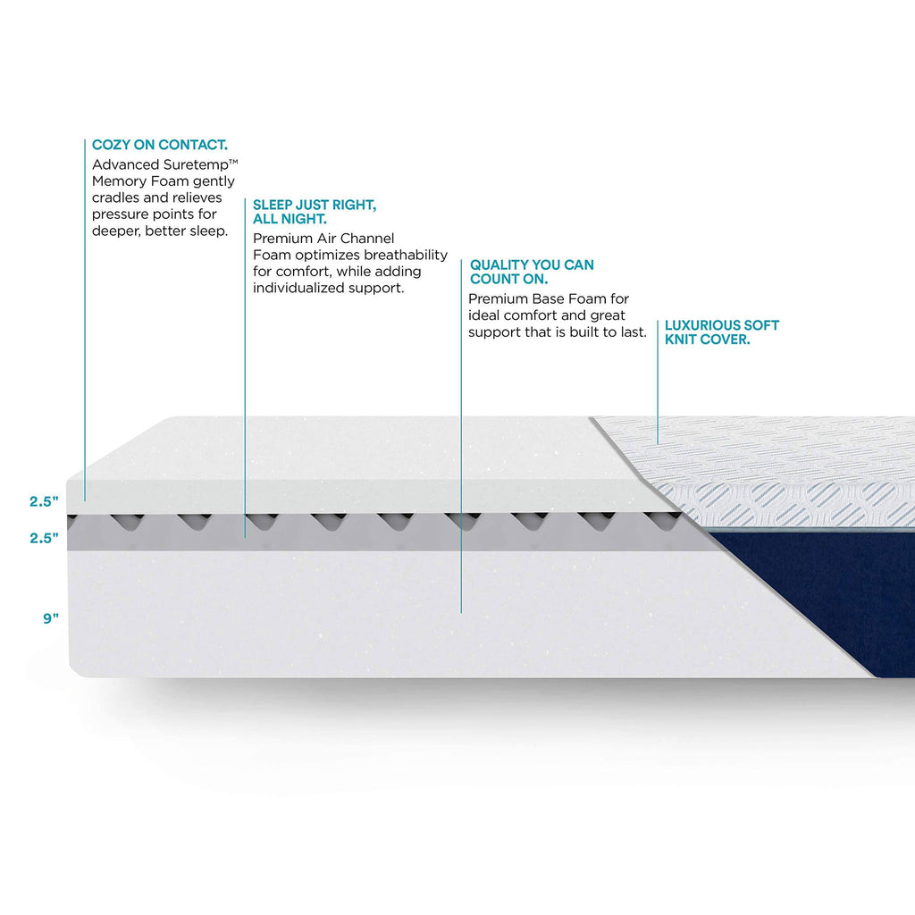 Queen Medium Memory Foam Mattress M783171