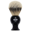 Shaving Brush with Silvertip Badger Bristles and Black Resin Handle F8944