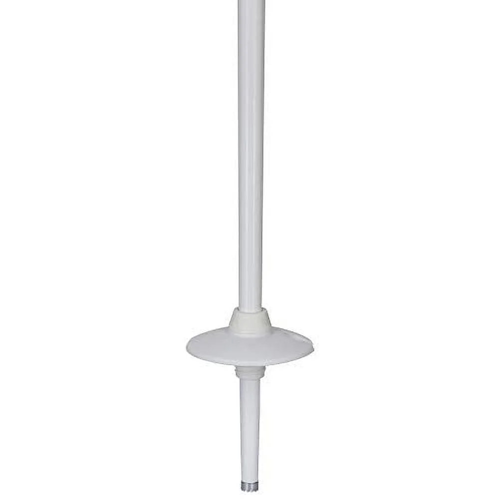 White 120cm Womens Ski Poles Q7814