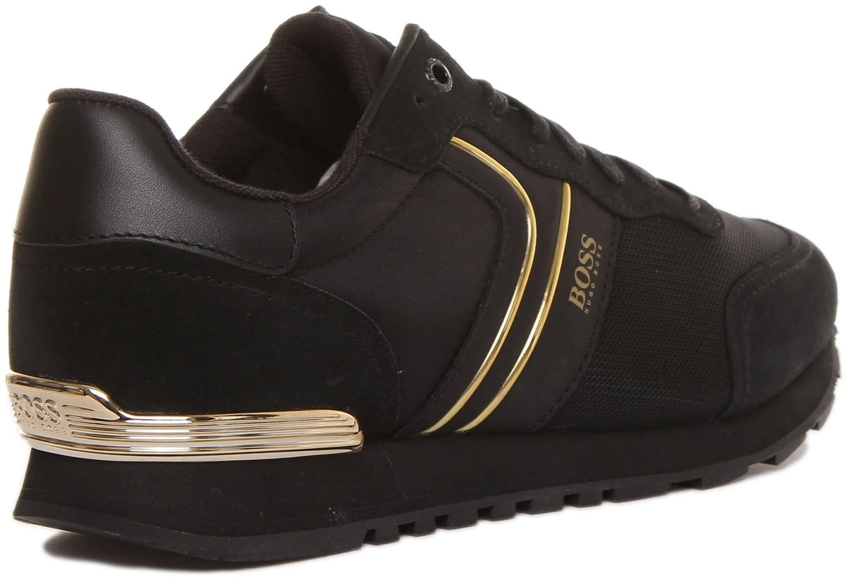 Black Parkour Runn Trainers M9297