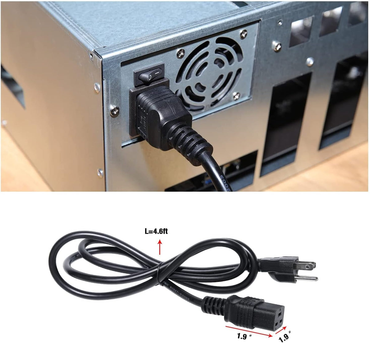 2000W Power Supply for Antminer S9 S7 L3 Mining AC110-240V U385