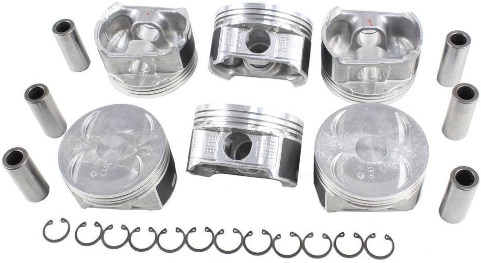 Piston Set for Honda Accord, Odyssey, Ridgeline 3.5L V6 SOHC O806278