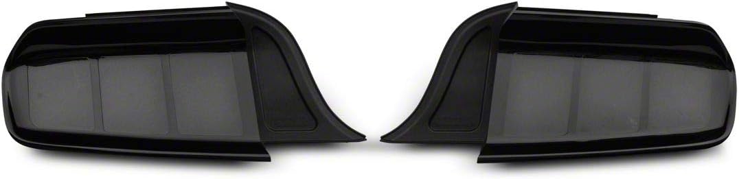 Gloss Black LED Tail Lights with Smoked Lens C47375
