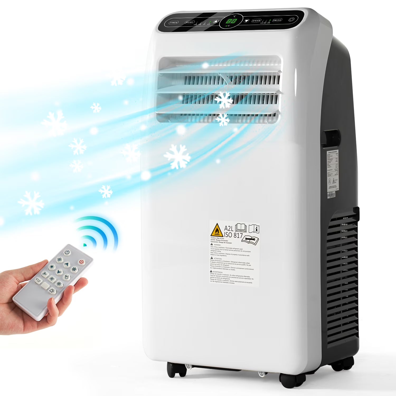 11500 BTU Portable Air Conditioner 4-in-1 AC Unit N749