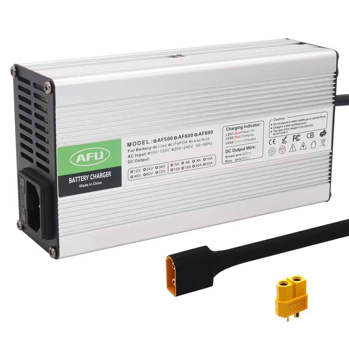 84V 4A Lithium Battery Charger for 20S Li-Ion Lipo Battery Pack P330
