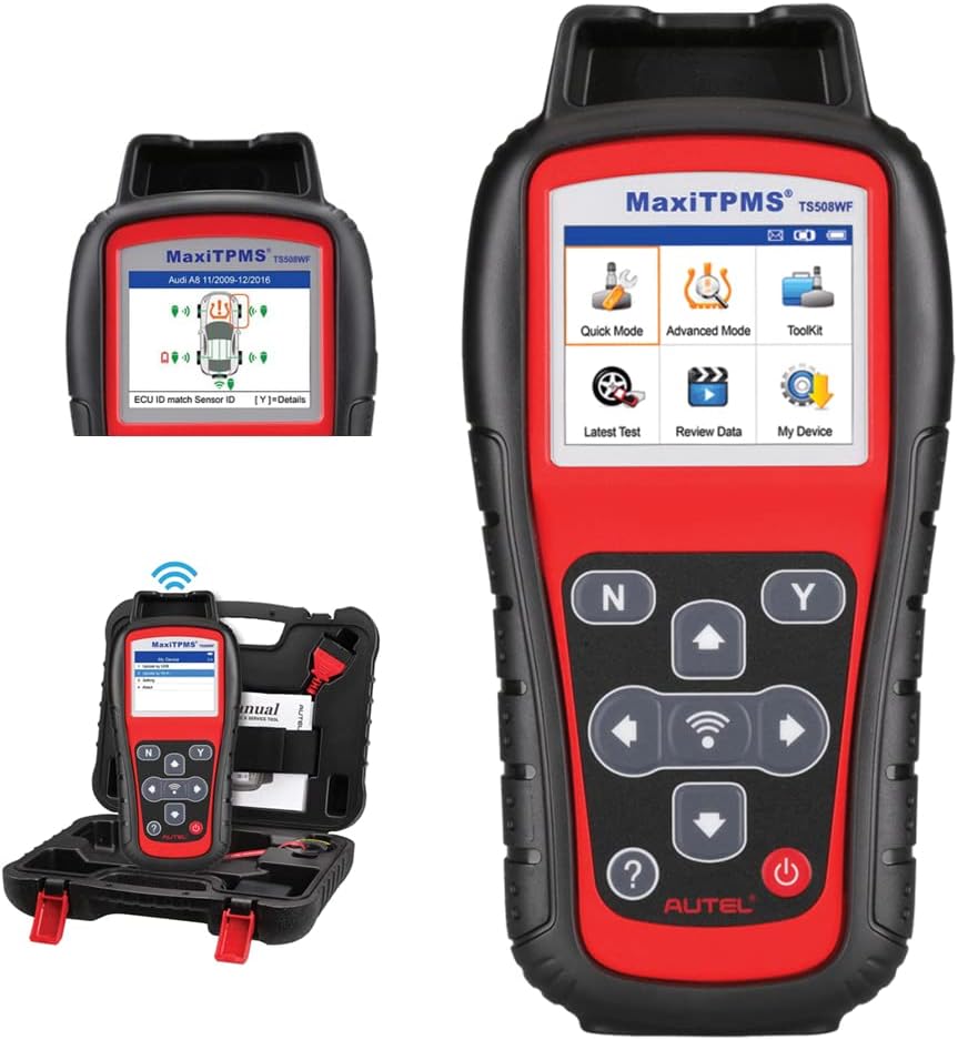 TS508WF WiFi TPMS Relearn Tool with OBD2 Code Reader N490
