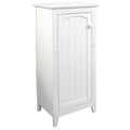 White Wood Storage Cabinet E392