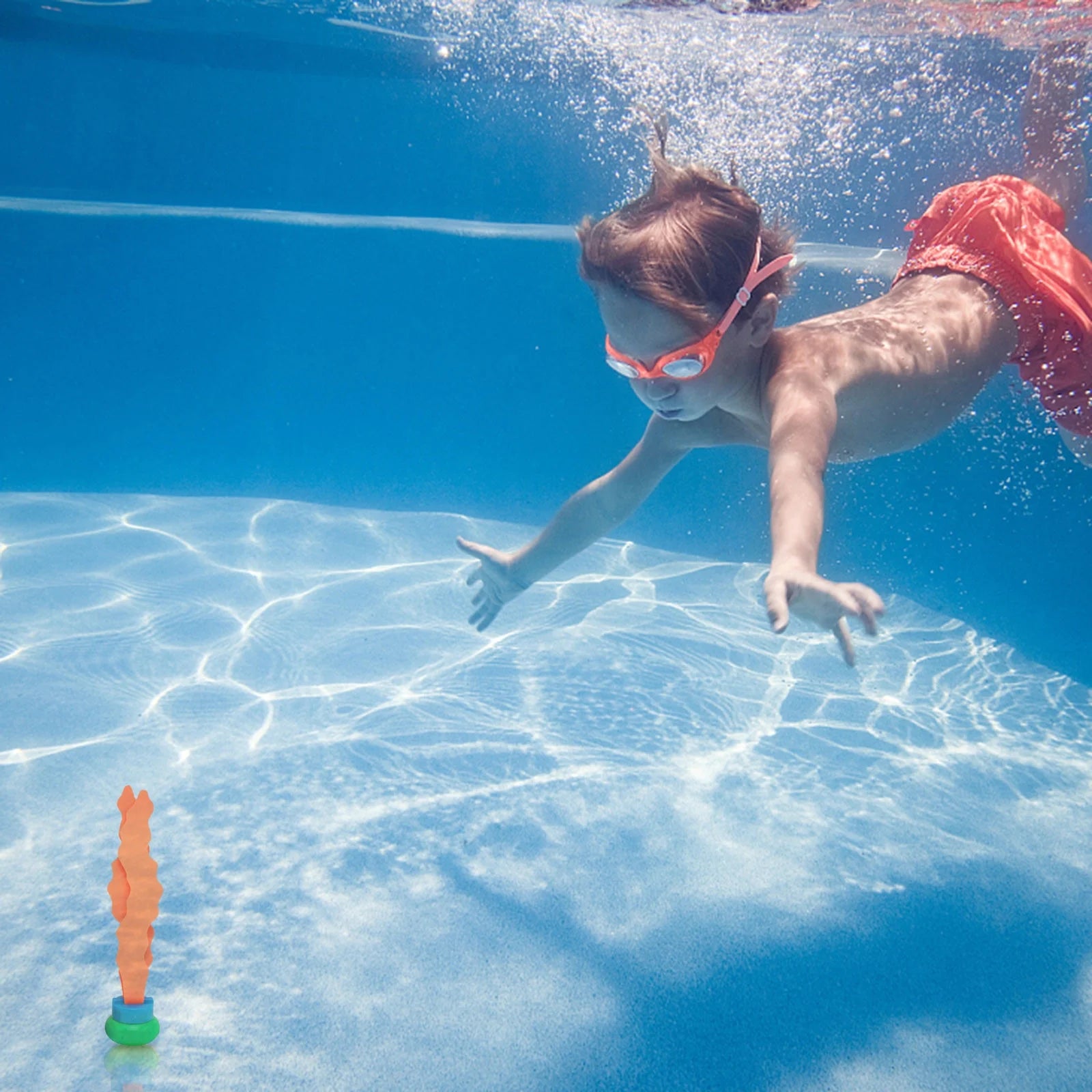 3PCS Diving Ball Streamers Swimming Pool Toys E619