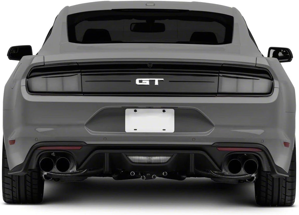 Gloss Black LED Tail Lights with Smoked Lens C47375