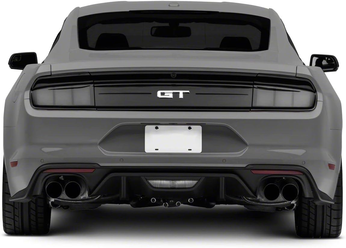 Gloss Black LED Tail Lights with Smoked Lens C47375