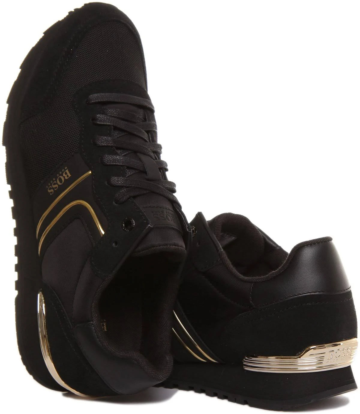 Black Parkour Runn Trainers M9297