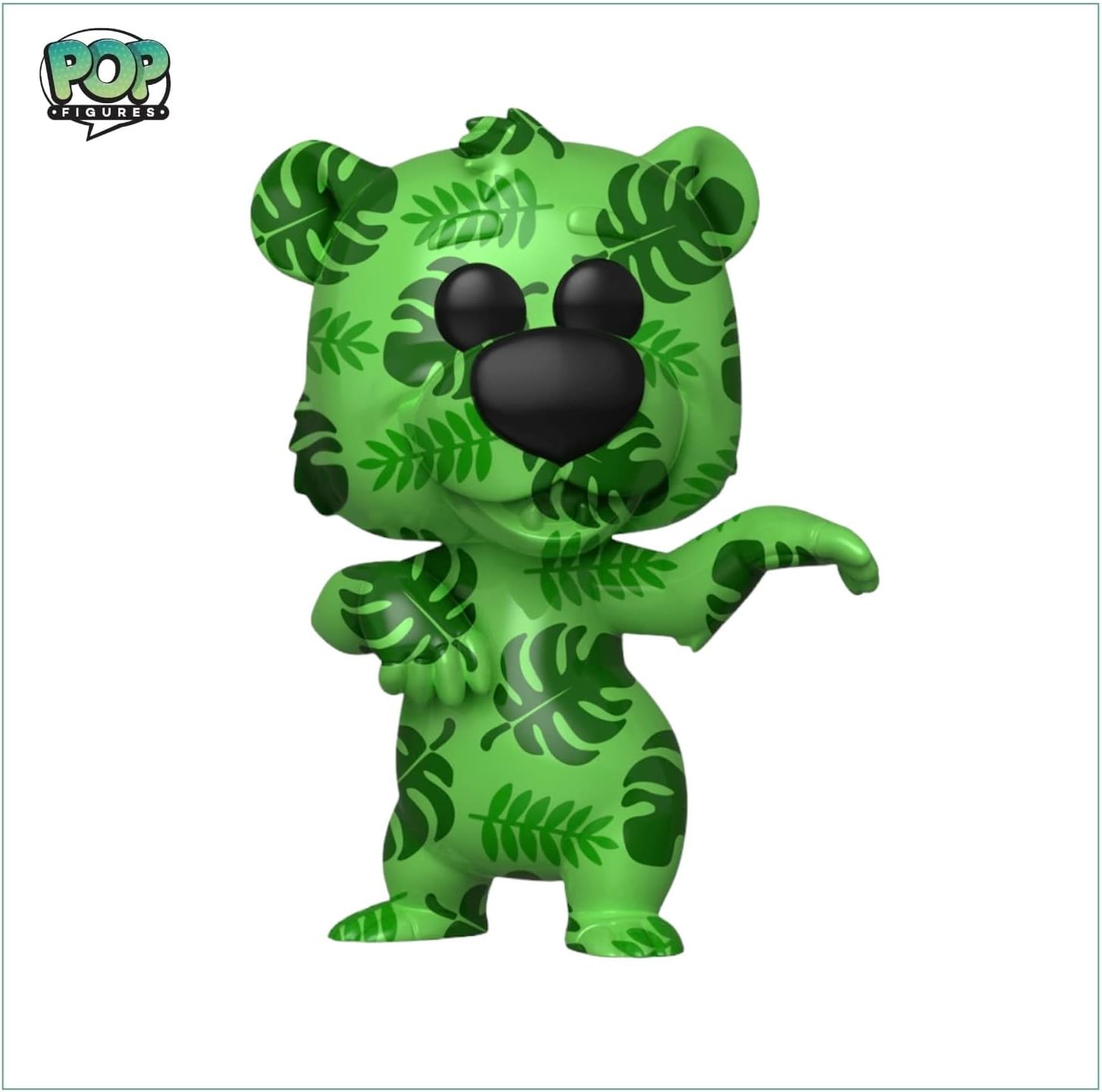 Bear Artist Figure with Jungle Book Baloo Plastic Protective Case + Mowgli with Kaa Pop! 2 Items D901