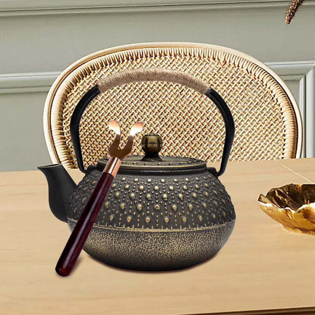 Cast Iron Teapot Farmhouse Tea Kettle C43508