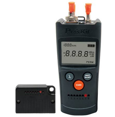 4 in 1 Fiber Optic Power Meter Visual Fault Locator LAN Cable Tester Flashlight E77844