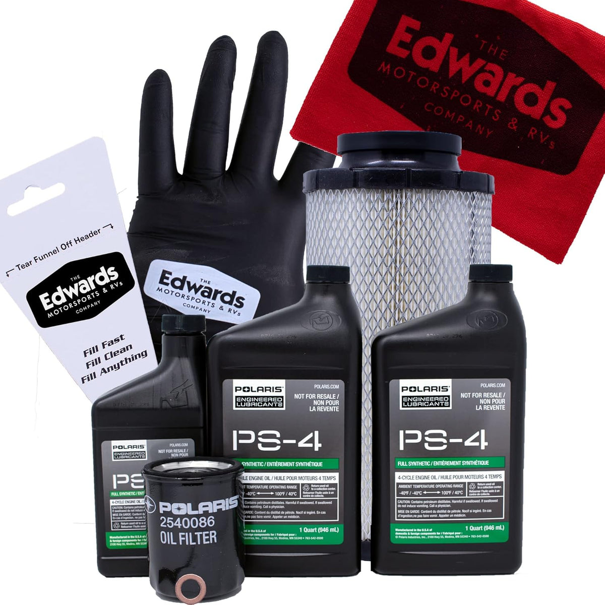 Oil Change Kit with Air Filter J27242