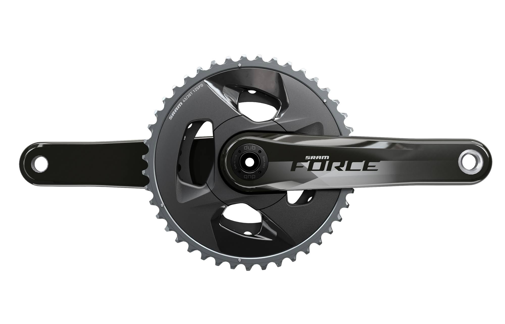 Natural Carbon 12-Speed Crankset E44151