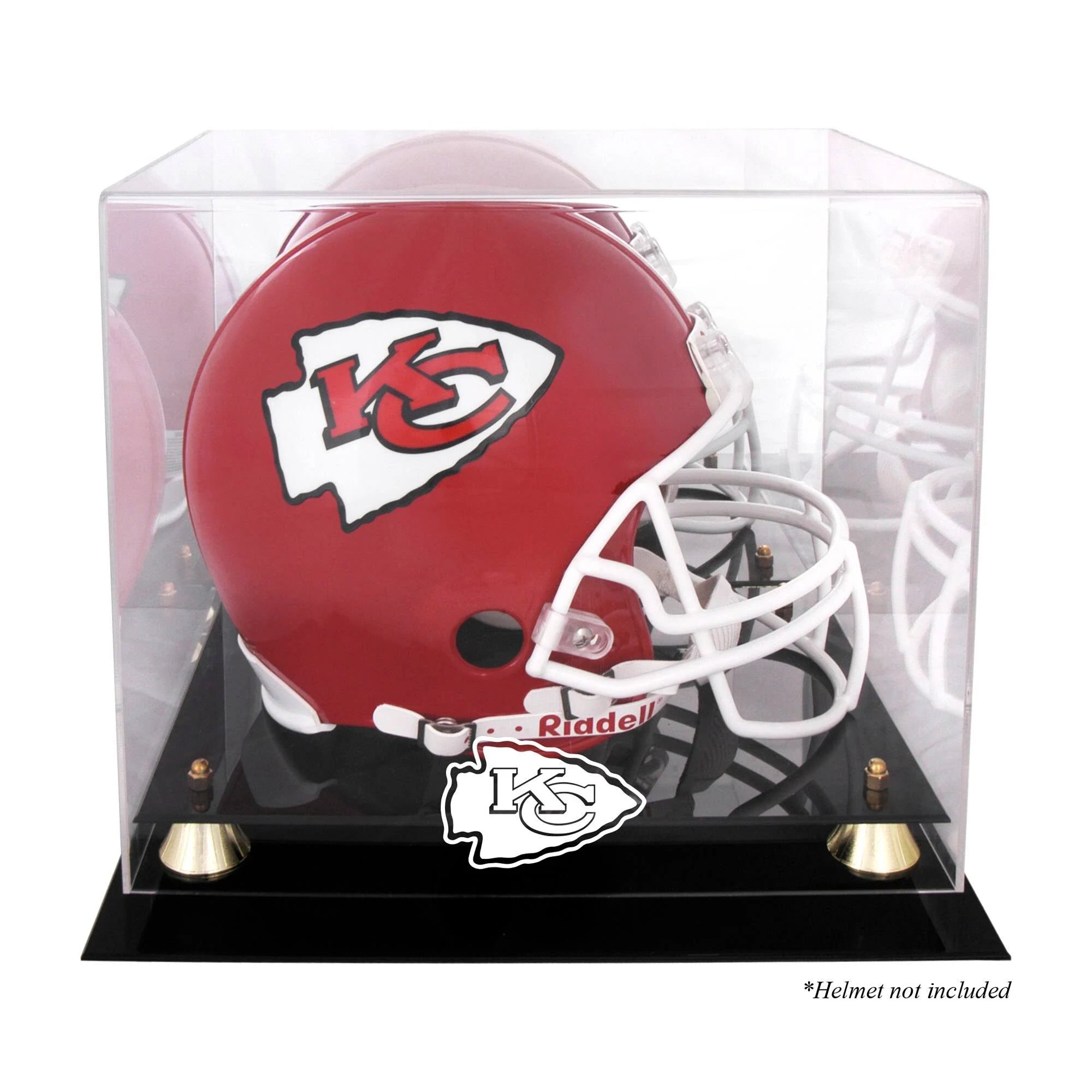 NFL Classic Helmet Logo Display Case K7721