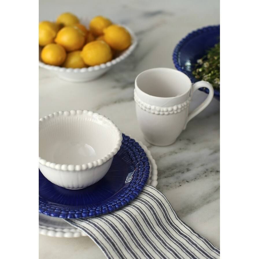 Ivory Mugs, Set of 4 O17032