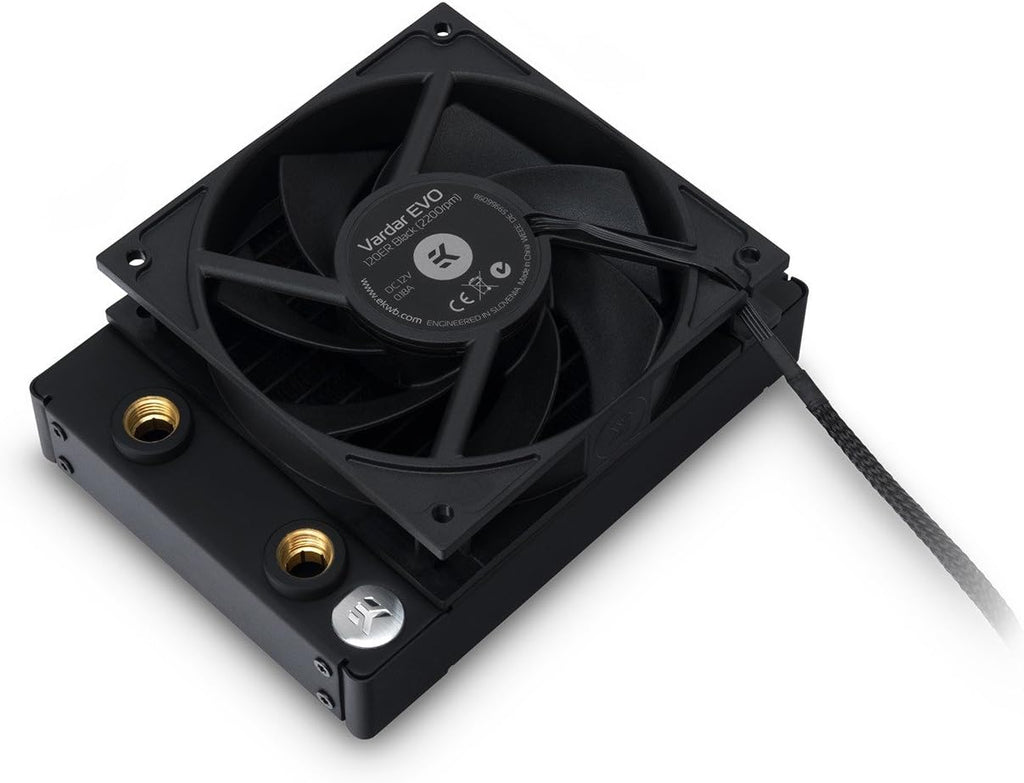 Black 120mm PWM Fan, 2200 RPM, 2-Pack Q26396