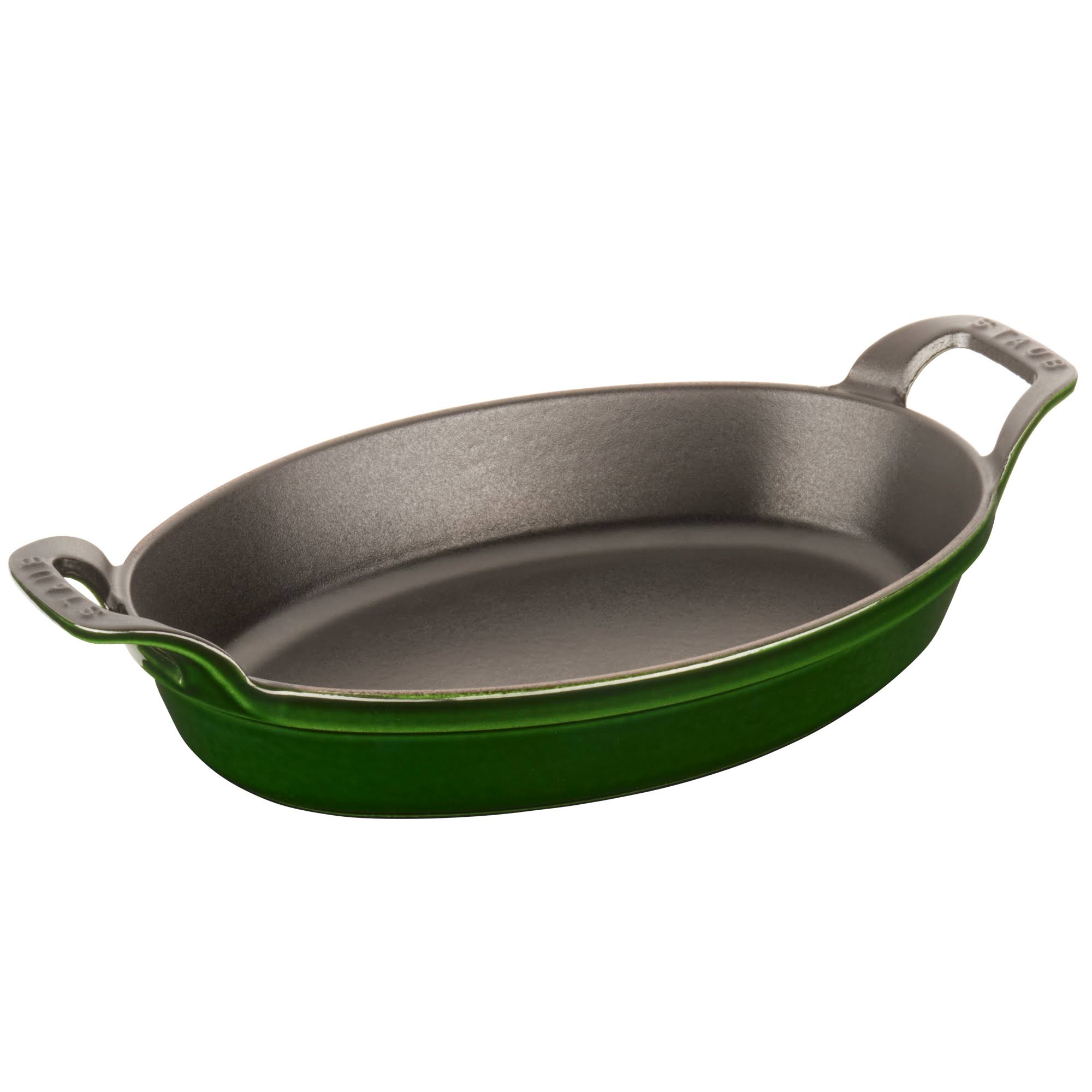 Basil Cast Iron Oval Baking Dish K10380