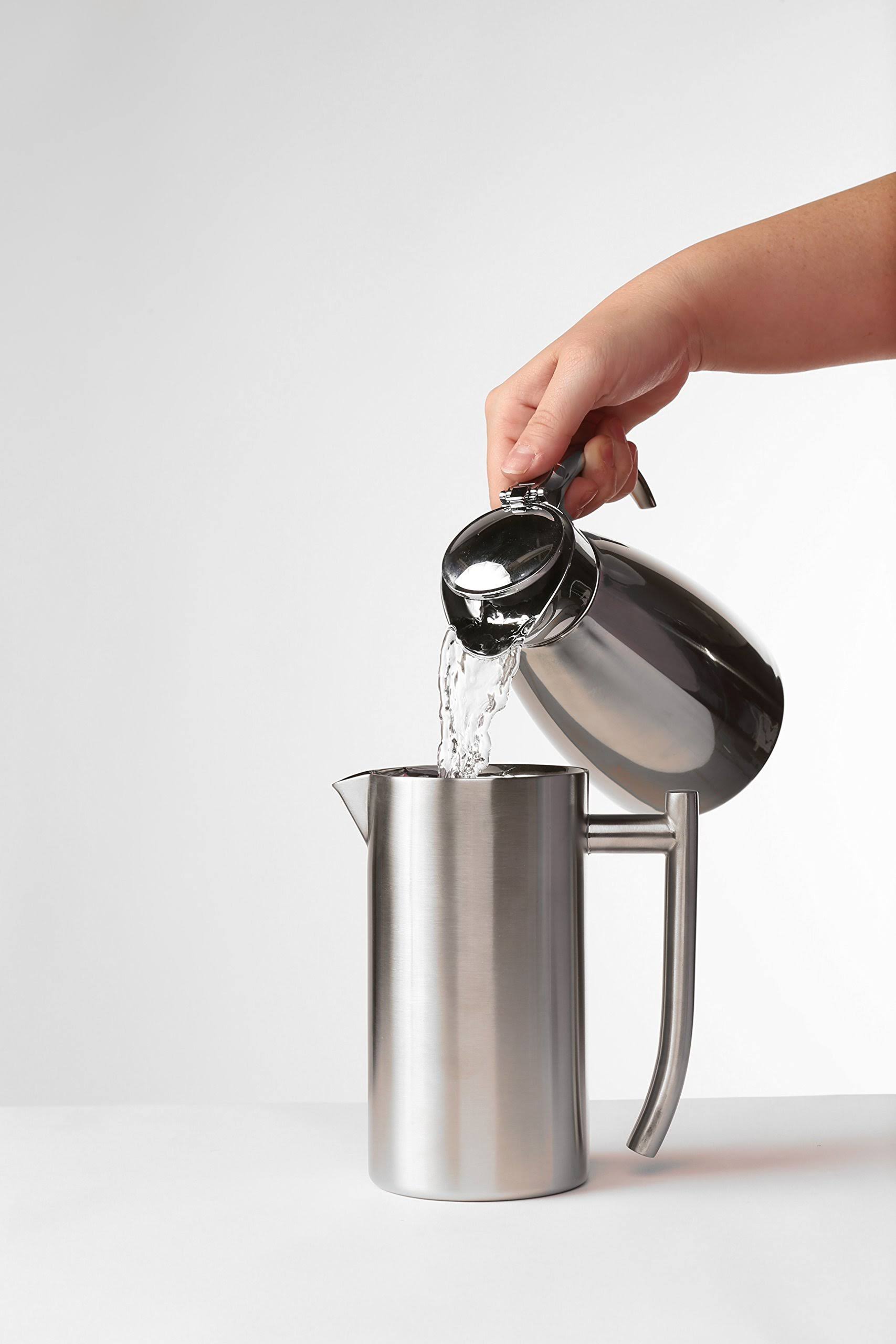 Double Wall Stainless Steel French Press Coffee Maker 17-Ounce C999