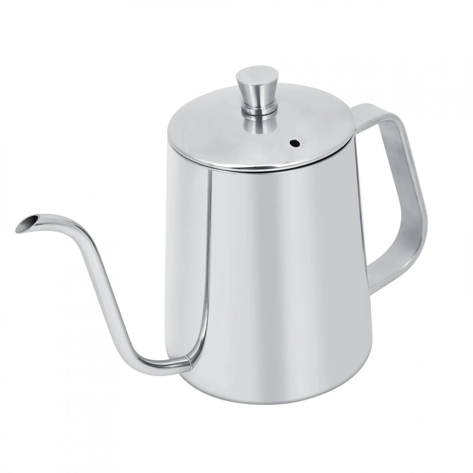 550ml Stainless Steel Gooseneck Coffee Pot Kettle with Lid V78285