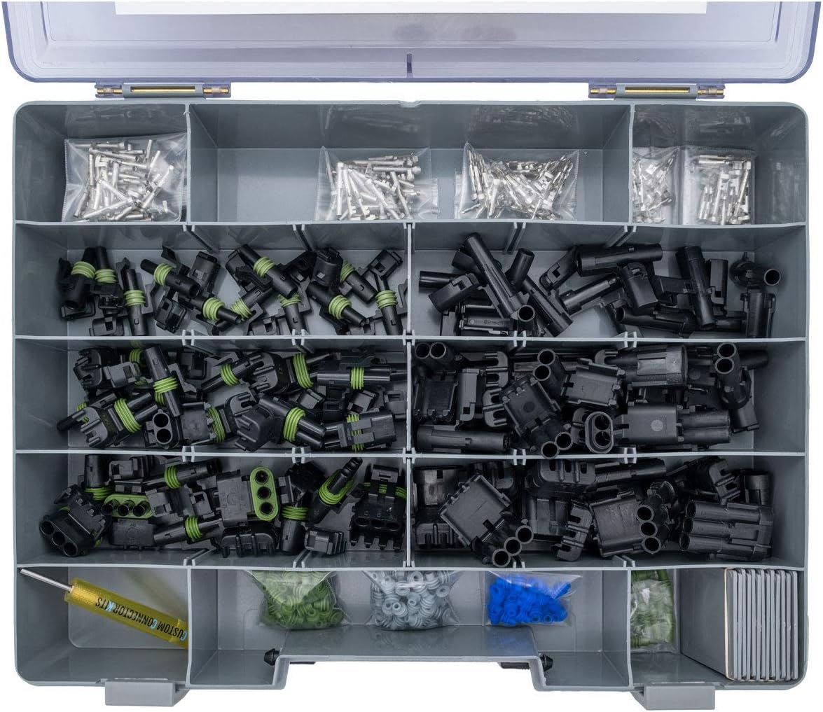 405 Piece Sealed Automotive Electrical Connector Kit U752