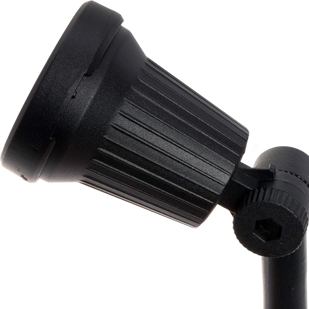 Black Cast Aluminum 20W Spotlight 4 Pack I410