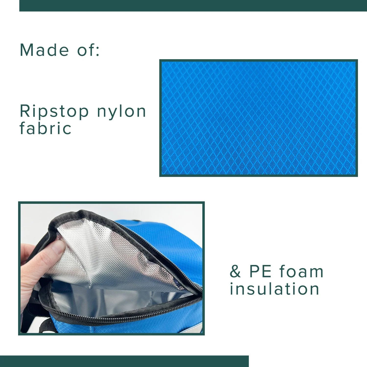 Insulated Basket Bag for Mobility Scooters & Power Chairs (Blue) E317457