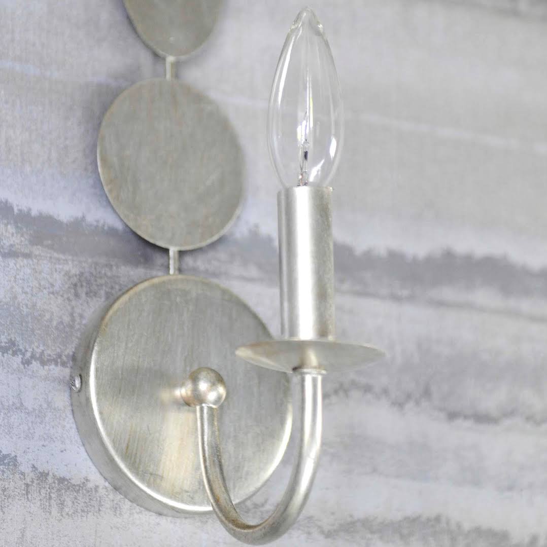 Antique Silver Sconce A942033